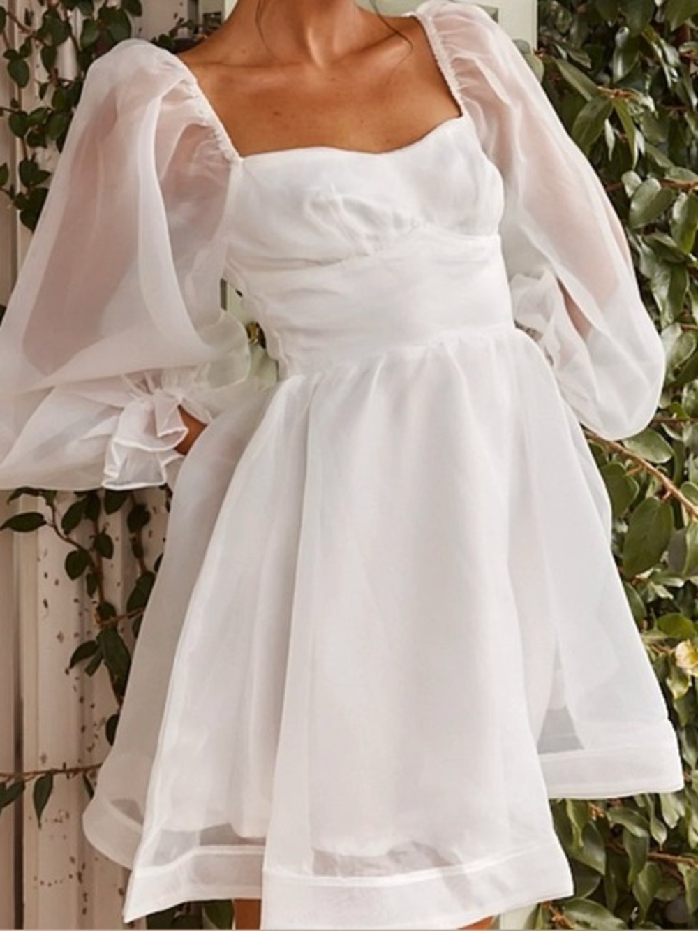 NWT Hello Molly White Dress